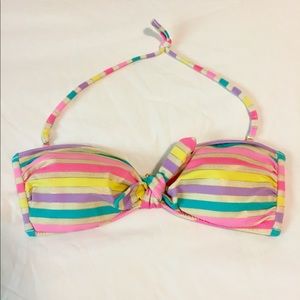 Victoria’s Secret Striped Bikini Top
